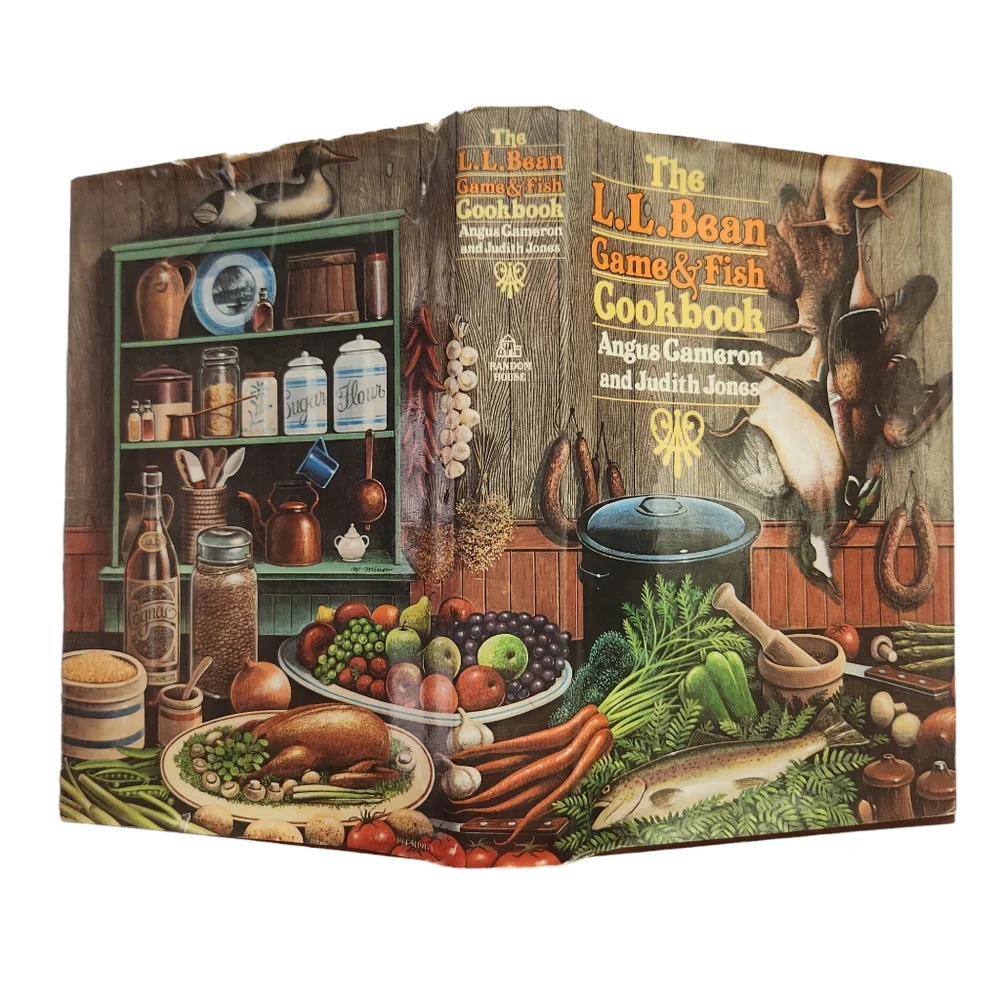 1983 The L. L. Bean Game & Fish Cookbook By Angus Cameron And Judith Jones Book